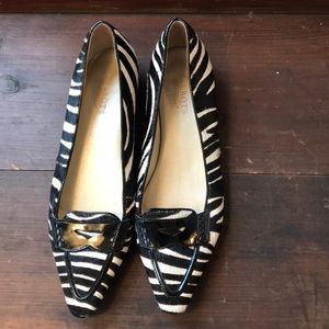 Talbots zebra flats.
